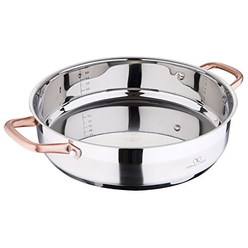 Bergner q1950 INFINITY Chef Pfanne, Induktion, 32 cm, Silber von Bergner