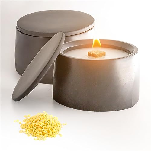 BETOLZ® CLARUS Design Kerzenfresser für Kerzenreste verwerten/Dauerkerze/Schmelzlicht Outdoor für Wachsreste mit Dauerdocht - 2XL von Betolz