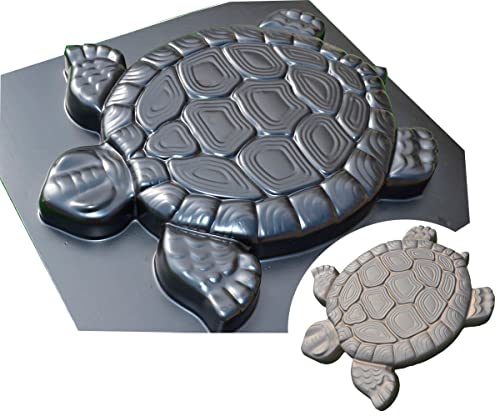 Schildkröte Sprungbrett Form Beton Zement Form ABS Kunststoff Plastik Gartenweg #S02 von Betonex
