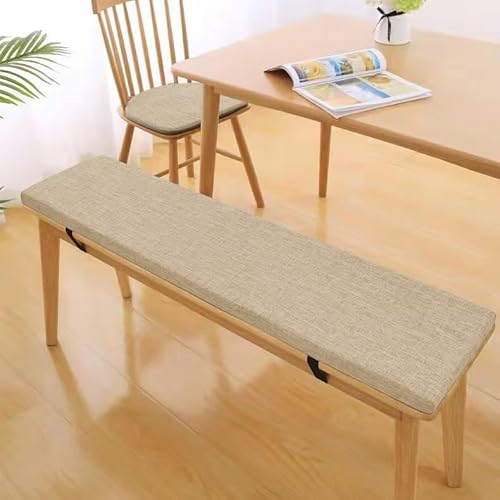 5CM Dickes Sitzkissen, Bankauflage Bankkissen, Bequeme Waschbare Sitzauflage Sitzkissen Bank, Gartenbank Auflage Outdoor, Sitzkissen Groß für Stuhl Boden Bürostuhl Schule,Beige, 40x45x5cm von Bettschlange