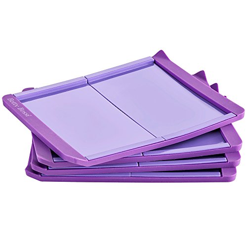 Betty Bossi 25004 Backformen für Mini-Bisquitrollen, 4-er Set, 17,5 x 14 x 0,8 cm, violett von Betty Bossi