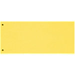 Biella Trennstreifen Spezial Gelb 100-teilig Manilakarton 100 Stück von Biella