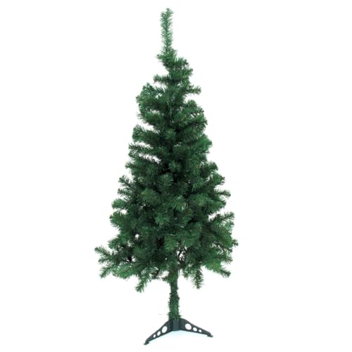 BigBuy Christmas Weihnachtsbaum grün PVC Polyethylen 100 x 100 x 210 cm von BigBuy Christmas