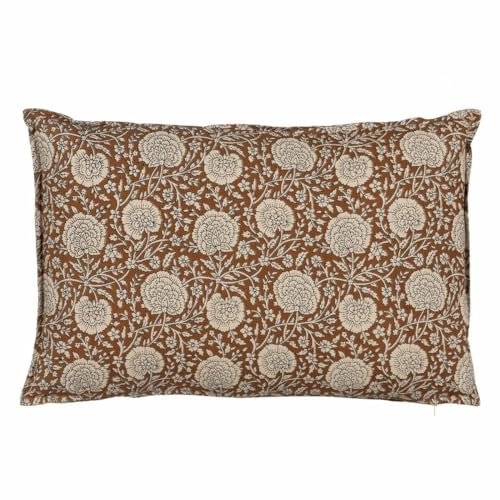 BigBuy Home Kissen Baumwolle Braun Beige 60 x 40 cm von BigBuy Home