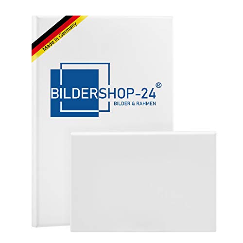 Bildershop-24 Bespannter Keilrahmen (unbedruckt), 80x120cm, 250g/m² (100% PES), 18 mm (Standard) von Bildershop-24