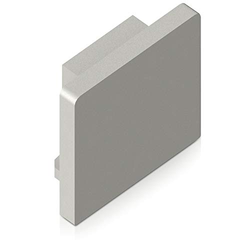 Endkappe CT00U-A Aluminium passend zum Aufbauprofil CT02 von Bilton