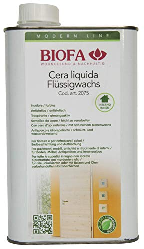 BIOFA 2075 INCOLOR 2,5 Liter Naturwachs von Biofa