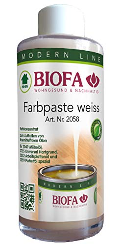 Biofa Farbpaste weiß 0,125L von Biofa