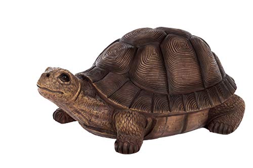 Birendy Figur, Schildkröte, Zwerg, Gartenzwerg Gartenwichtel Deko Zwerg Figur (NF36732-41cm) von Birendy
