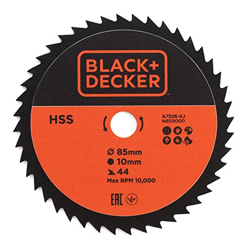 Black+Decker Hojas HSS 85x10 44T von Black+Decker