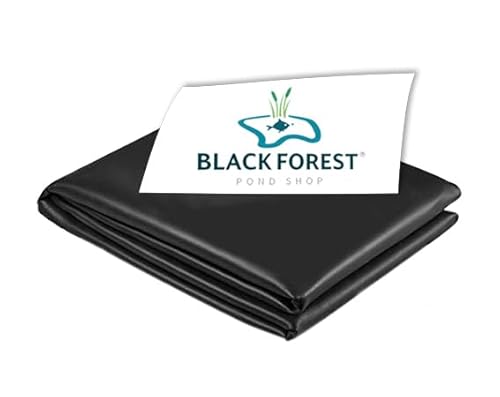 Black Forest Pond Shop TEICHFOLIE EPDM Folie 1.1mm 3mx2m Langlebige Teichabdichtung für Teich, Schwimmteich auch Ideal für Ihr Hochbeet im Garten UV- & Witterungsbeständig - 3x2 m von Black Forest Pond Shop