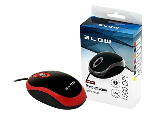 Blow Optical Mouse MP-20 USB Red von Blow