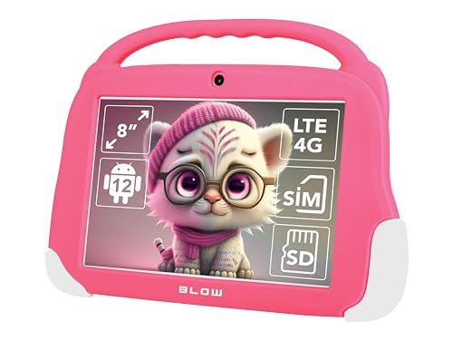 Tablet KidsTAB8 4G BLOW 4/64GB pink case von Blow