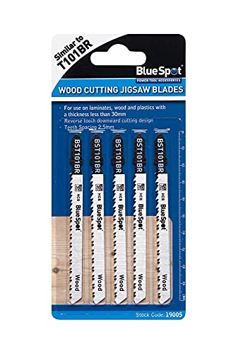 Blue Spot 19005 Holz Schneiden Stichsägeblätter (5-teilig) von Blue Spot Tools
