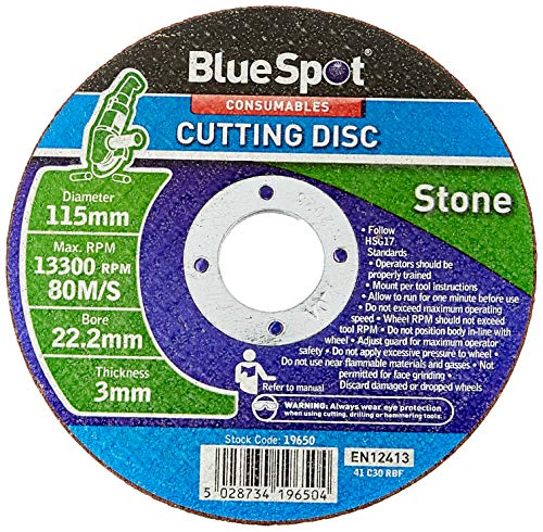 Blue Spot Steintrennscheibe, 11,4 cm von Blue Spot Tools