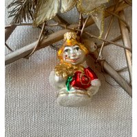 Junge Weihnachtskugeln, Handbemalte Glasfigur, Christbaumschmuck, Weihnachtsgeschenk von BluebirdbyRobin