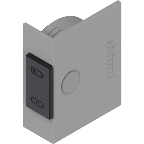 BLUM SERVO-DRIVE Schalter für AVENTOS, symmetrisch, Kunststoff hellgrau von Blum