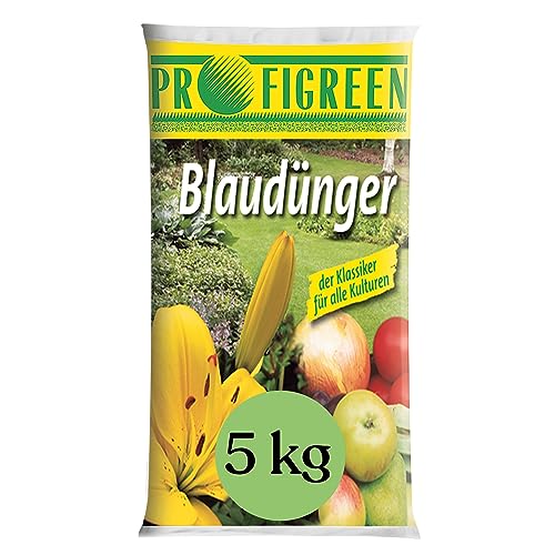 Blaudünger 5 kg Beutel NPK-Dünger - für kraftvolles Wachstum, hohe Ernteerträge und üppige Blütenpracht - Ideal für alle Kulturpflanzen von Blumixx