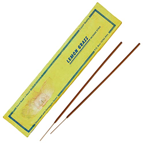 Bodhi® Premium Lemongrass Räucherstäbchen, aus Nepal, 100% natürlich & Bio,15 stück von Bodhi