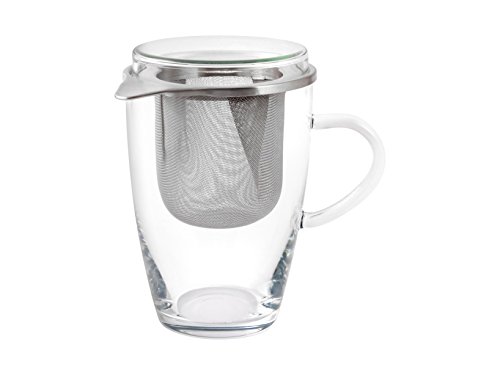 Bohemia Cristal 022004023 Teeglas-Set Tea For One, glas, transparent, 11,0 x 8,5 x 13,5 cm von SIMAX