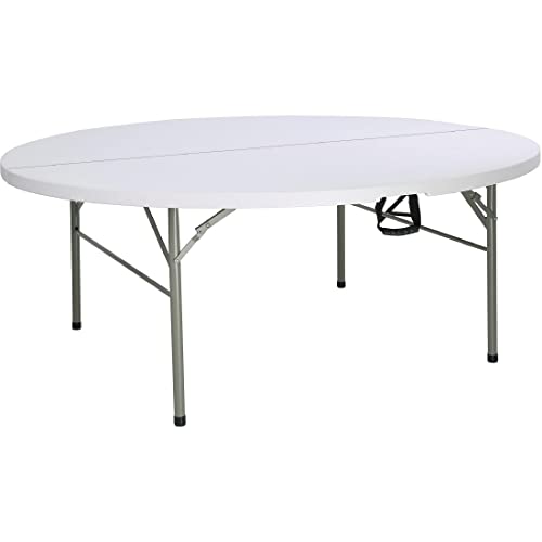 Bolero Centre Folding Table Round - 6ft von Bolero