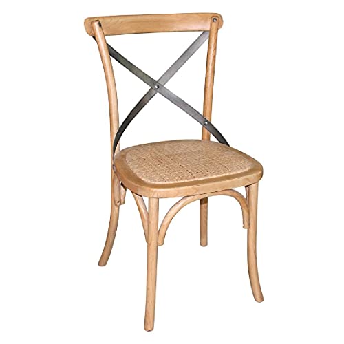 Bolero gg656 Holz Esszimmer Stühle Mit Rückenlehne, natur (2 Stück) von Bolero