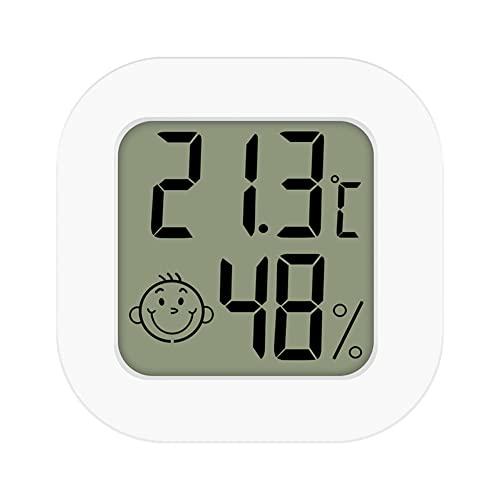 I18S Digital Thermometer Hygrometer Raumthermometer 3in1 Multifunktion LCD Display Klimaanlage Innenthermometer digital Luftfeuchtigkeitsmessgerät mit Hohen Genauigkeit von Bolwins