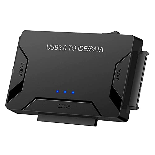 L40CS USB 3.0 zu IDE Docking SATA Konverter 2.5" 3.5" Externes Festplattenadapter-Kit USB 3.0 zu Sata und IDE Adapter USB SATA Festplatten Konverter mit Netzschalter von Bolwins