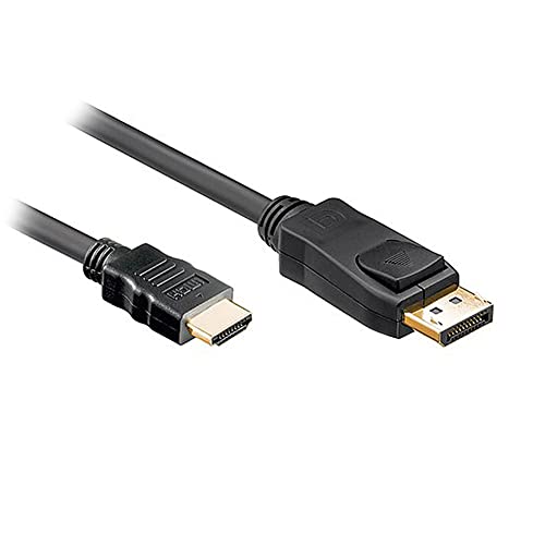 Bolwins P45CS DisplayPort auf HDMI Adapter Kabel Full HD DP Displayport Stecker auf HDMI Stecker dp auf hdmi kabel 4k für Laptop PC Monitor TV, Projektor, displayport zu hdmi-kabel, 5m von Bolwins