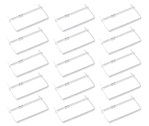 100 Stücke Edelstahl Befestigungen Papier Twinlock Verschluss Kompressoren von Bomclap