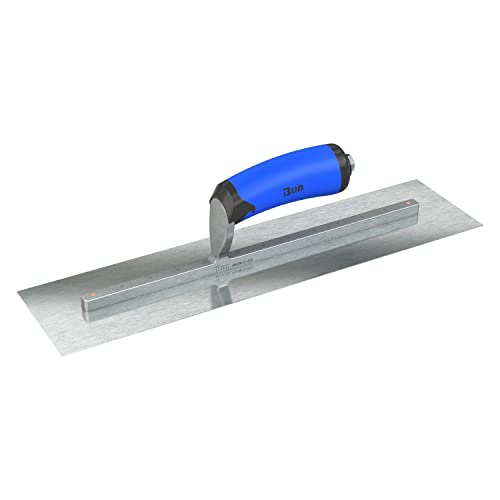 Bon 67-312 16-in x 4-in Razor Stainless Steel Square End Finish Trowel with Comfort Wave Handle - Long Shank von Bon