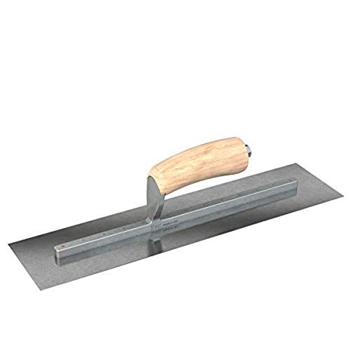 Bon 66-220 Finish-Kelle – quadratisch – Karbonstahl – 11 x 4 – Holzgriff von Bon
