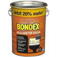 Keine Angabe - Bondex Holzlasur für Außen Dunkelgrau 4,8 l von KEINE ANGABE