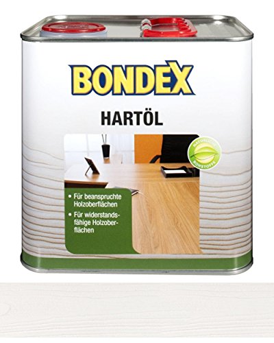 Bondex Hartöl weiss 2,5L Möbelöl Möbel Öl Holzöl Holz Hartholzöl von Bondex