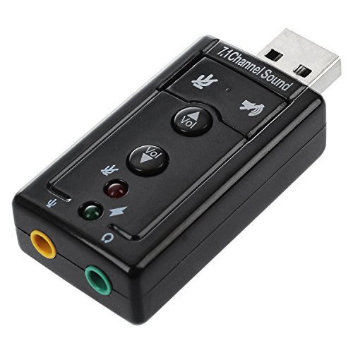 Bonkshire 7.1 Kanal USB Externe Soundkarte Audio Adapter von Bonkshire
