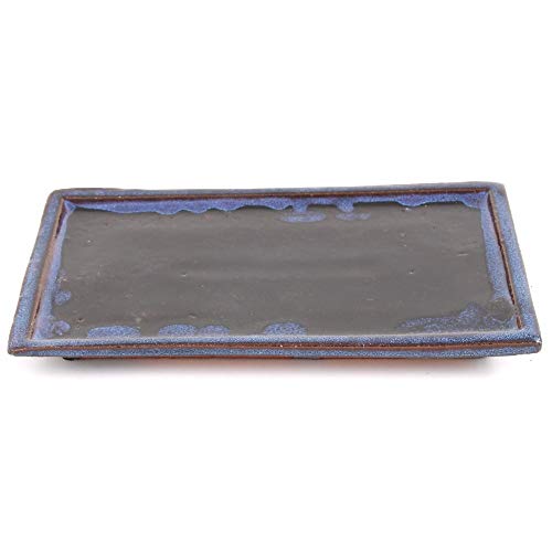 Bonsai - Untersetzer eckig 23,5 x 14 cm, blau 53354 von Bonsai-Shopping