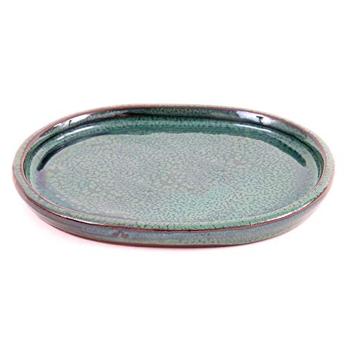Bonsai - Untersetzer oval 17 x 13 cm, grün 54342 von Bonsai-Shopping