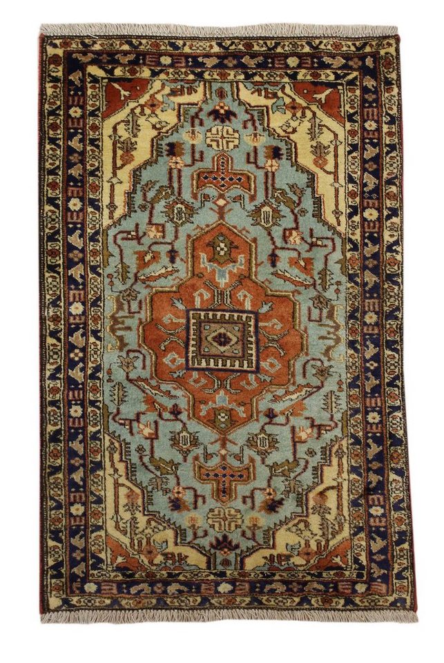 Orientteppich Perserteppich Meshkin 107 x 66 cm, Borento, rechteckig, Höhe: 10 mm, Handgeknüpft von Borento