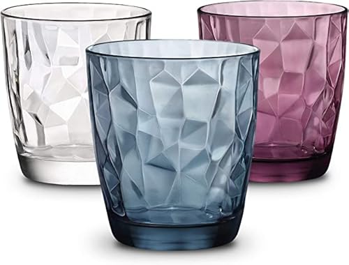 Bormioli Rocco Diamond Bicchiere Acqua 30,5 cl Set 6 Pezzi Multicolore von Cosecha Privada