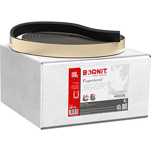 Bornit - Bitumen-Fugenband Asphalt mehr Inhalt - Größe: 40 x 8 mm, 48 laufende Meter von Bornit