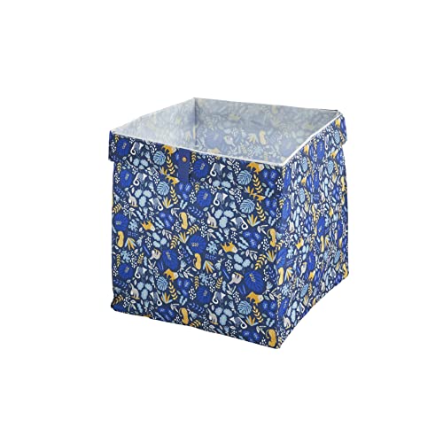 Box and Beyond Aufbewahrungsbehälter, Metall, blau, 31x31x31cm von Box and Beyond