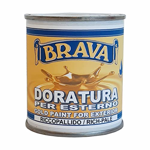 BRAVA drpe1 Vergoldung A Pinsel, riccopallido, 125 ml von Brava