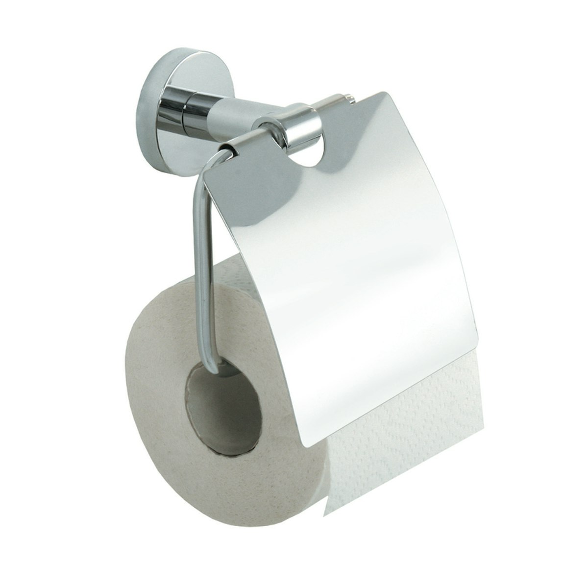 Bravat WC-Papierhalter mit Deckel Varuna, chrom von Bravat