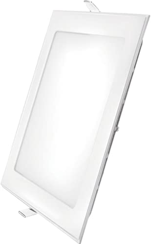 Braytron LED Panel Einbauleuchte rechteckig | 18 Watt | 1520 Lumen | Ultra Slim | IP20 Kaltweiß (6500 K) von Braytron