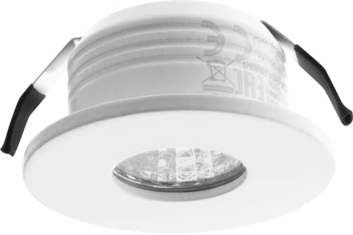 LED Einbauspot COB 3 Watt 210 Lumen rund weiß IP20 Warmweiß (3000 K) von Braytron