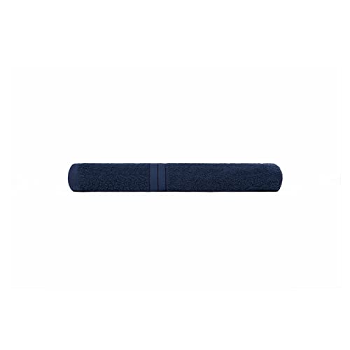 Brentfords Waschlappen, 100% Baumwolle, hochwertig, sehr saugfähig, schnell trocknend, 30 x 30 cm, Marineblau von Brentfords