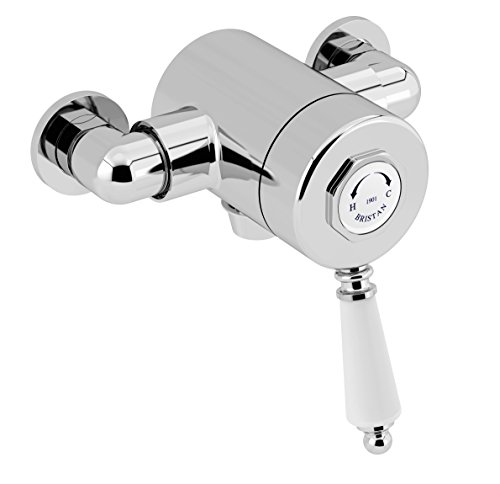 Bristan N2 SQSHXVO C 1901 Exponiertes sequentielles Duschventil, Chrome, Bottom Outlet von Bristan