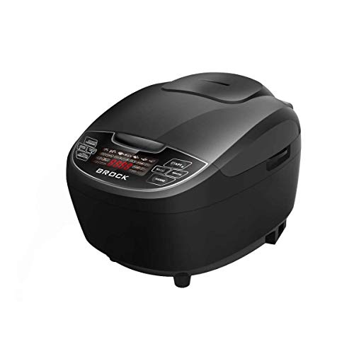 Brock Electronics Mc-5104-B Multifunktions-Küchenmaschine, 700 W, 5 Liter, 5 Decibles, BPA-freies Polymer, 51 Gänge, Schwarz, Metal, 5 liters von Brock