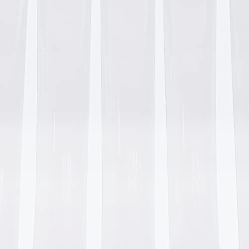 BRRIDE PVC Streifenvorhang 200x18x0,2cm Lamellenvorhang 7 einfach zu montierende transparent Streifenvorhang PVC Streifenvorhänge für Supermärkte Kühlhaustüren von Brride
