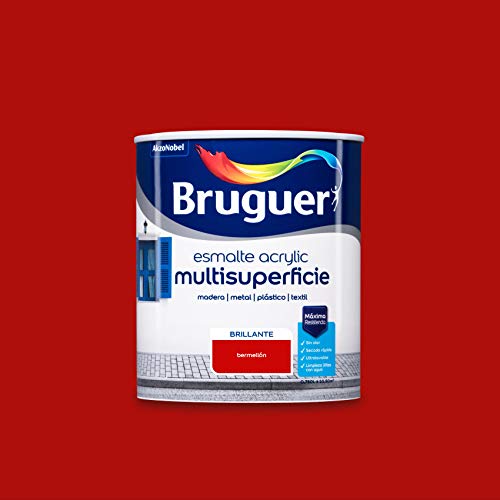 Bruguer 5057521 – Emaille Acryl glänzend Acrylic Zinnoberrot von Bruguer